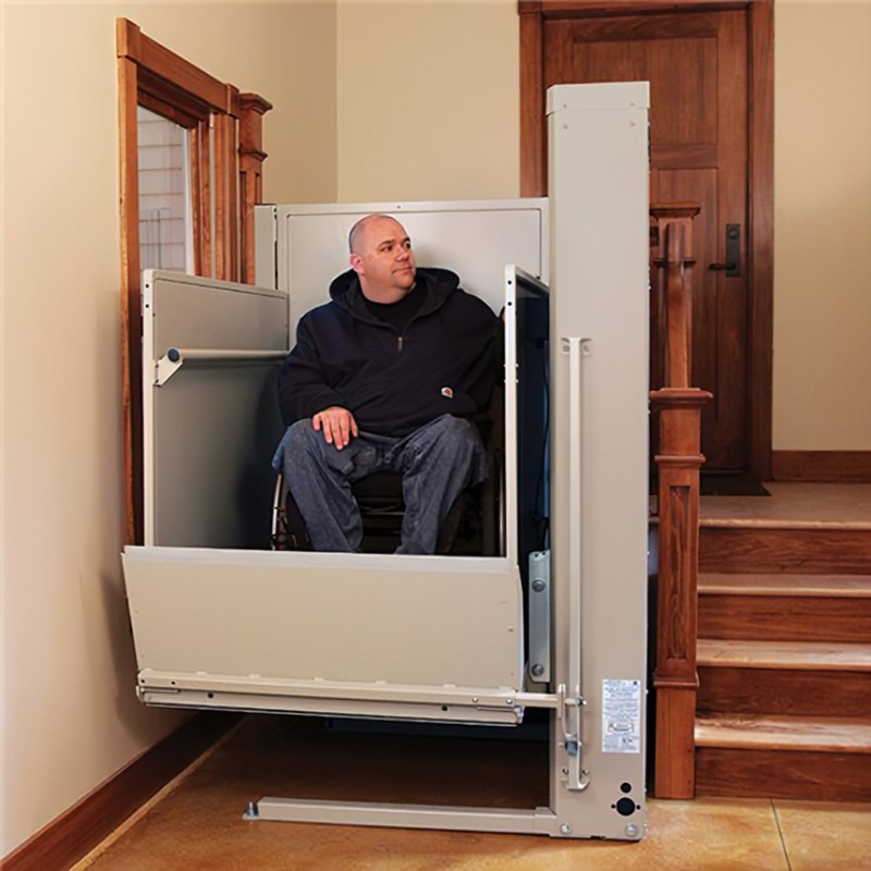 Los Angeles Porch VPL Wheelchair Vertical Platform Lift